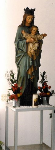 Mariabeeld Noodkerkje Hettekensweg Nagelbeek 1998